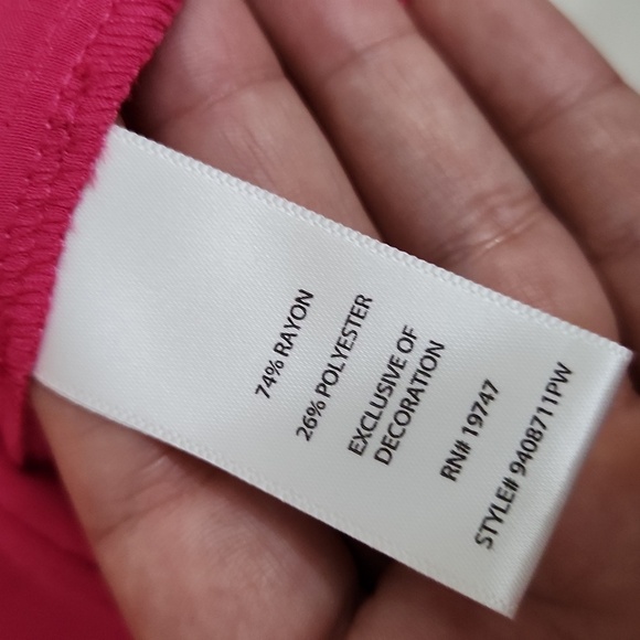 Embroidered Pioner Woman Dress Medium 8/10 Casual Lounge Vacation Cruise Party - Picture 8 of 10